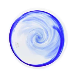 Alessandro Coppola Murano Glass Blue Cake Stand, 25cm Best