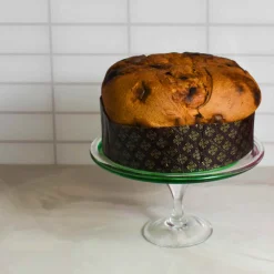 Alessandro Coppola Murano Glass Green Cake Stand, 25cm Outlet