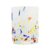 Alessandro Coppola Murano Glass Tumbler, Rainbow