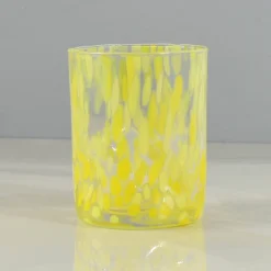 Alessandro Coppola Murano Glass Tumbler, Yellow Sale