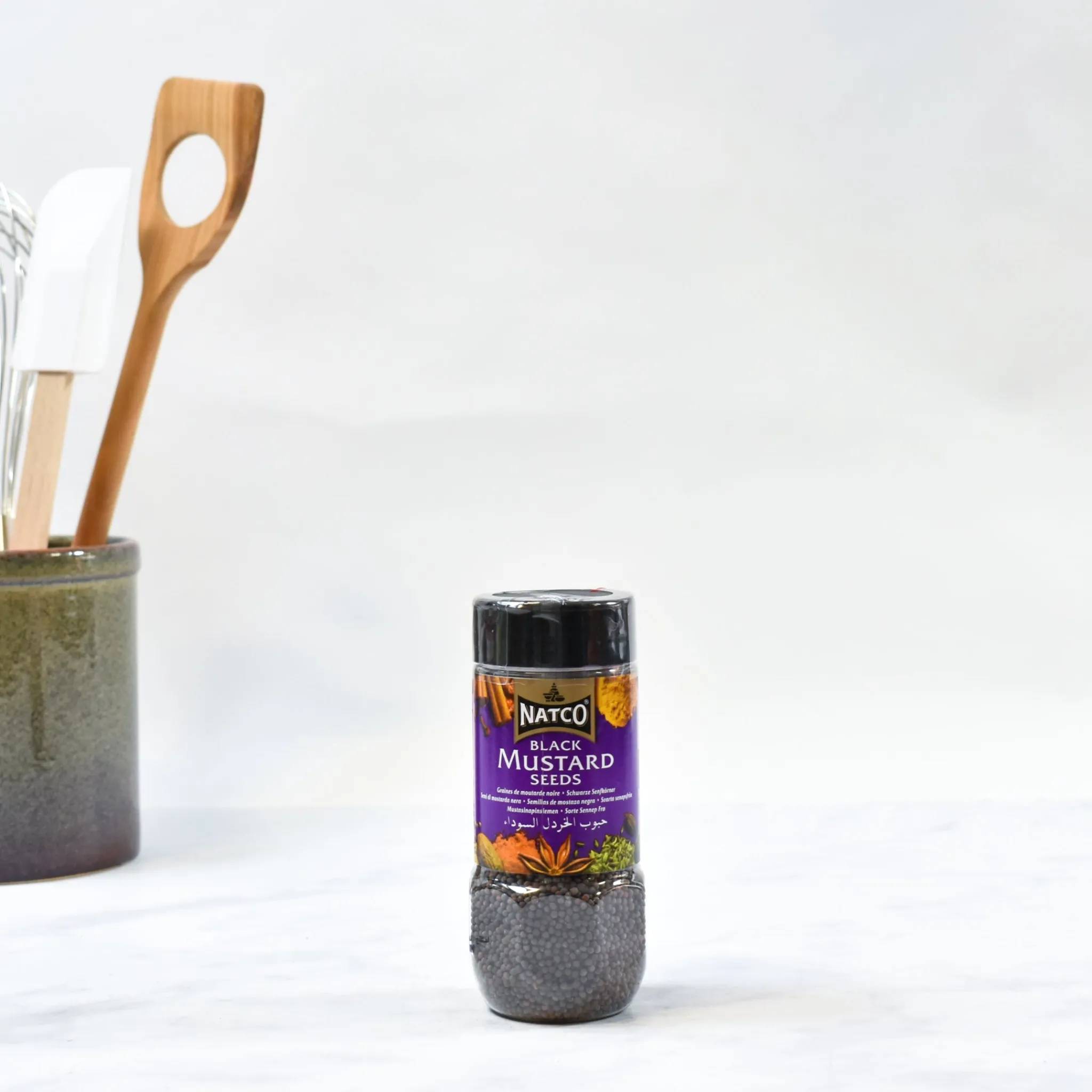 Natco Black Mustard Seeds, 100g New