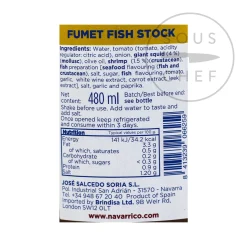 Navarrico Fumet Fish Stock, 480ml Online