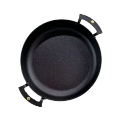 Netherton Foundry Spun Iron Prospector Saute Pan with Lid, 9" Clearance