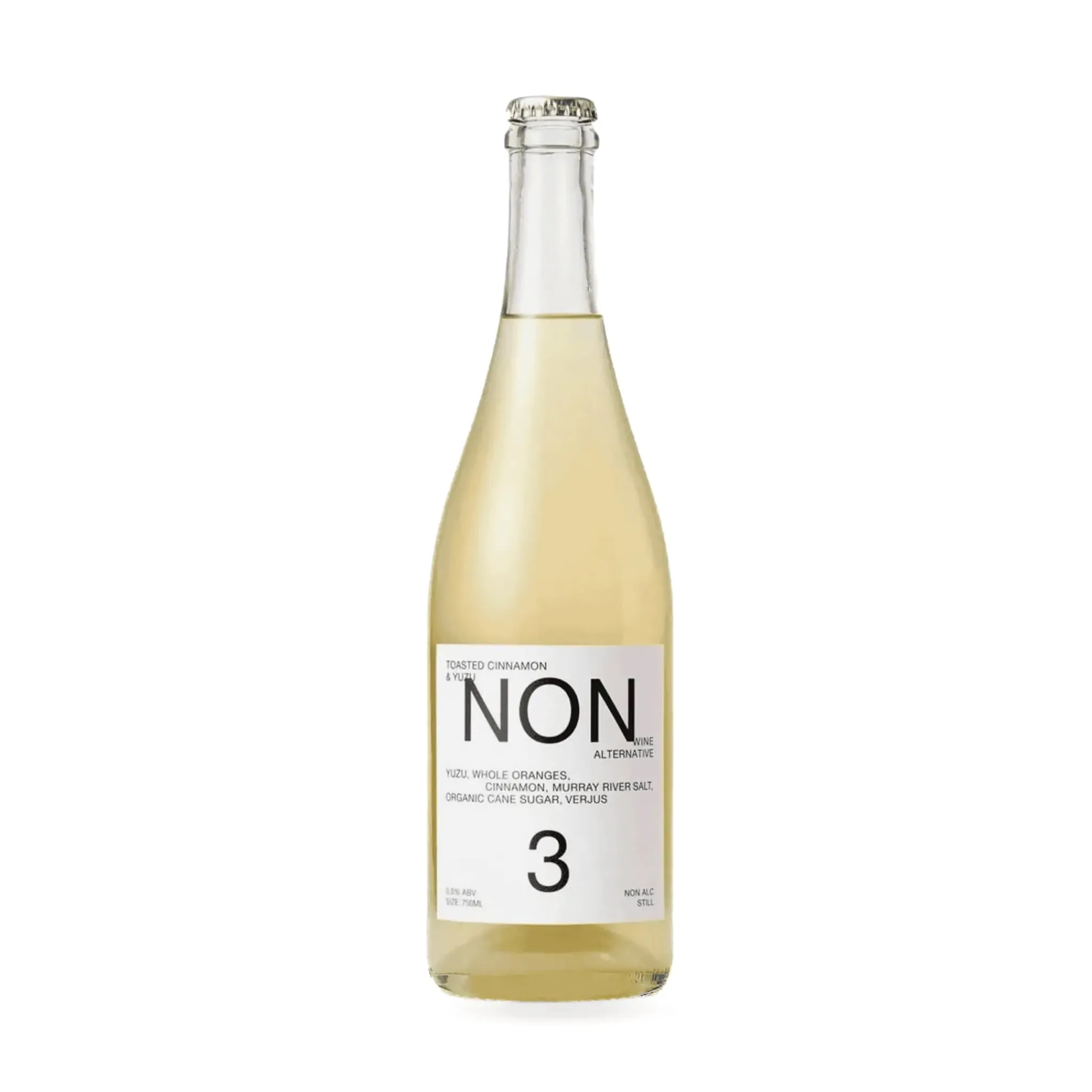 NON 3 Toasted Cinnamon & Yuzu Alcoholic Wine, 750ml Outlet