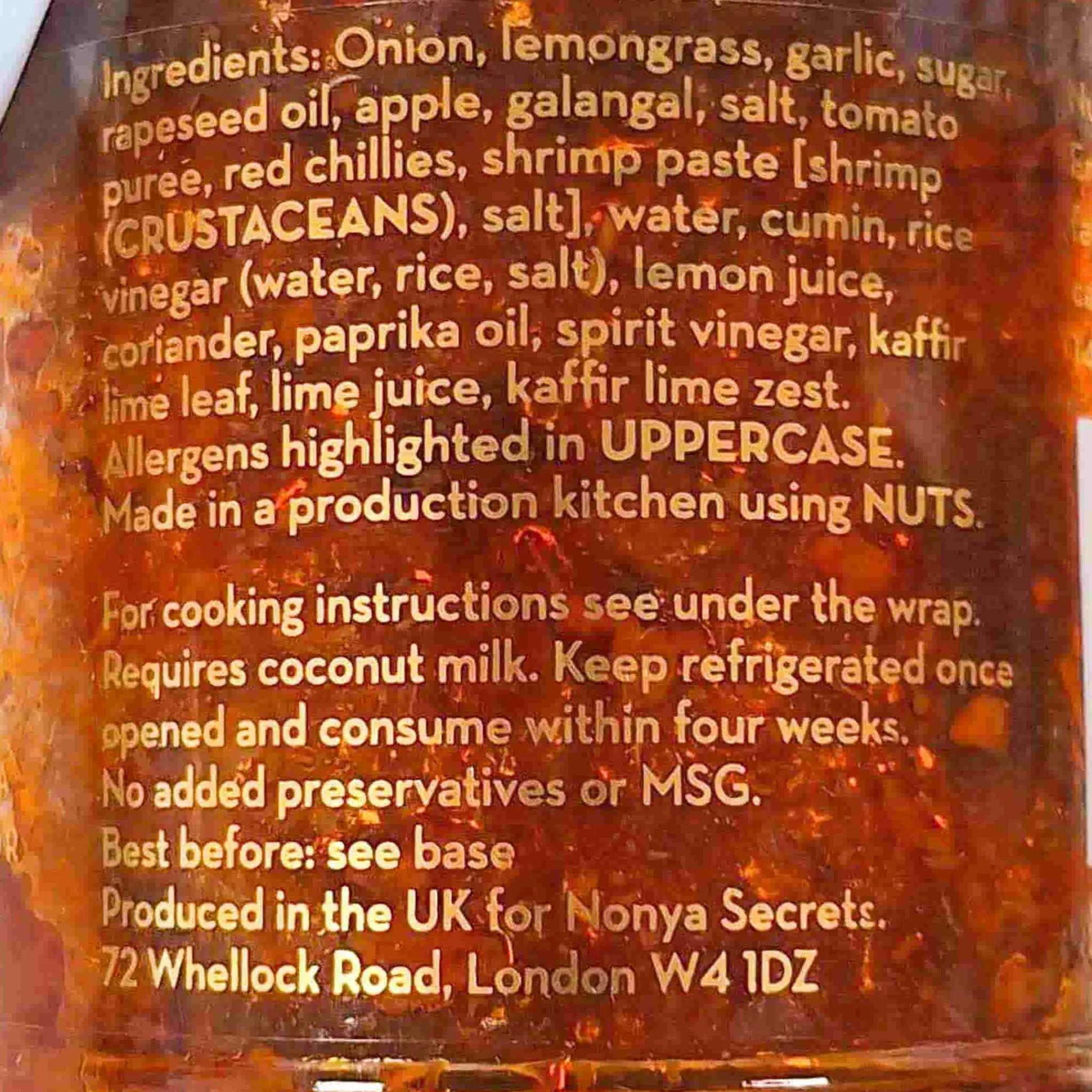 Nonya Secrets Red Curry Mix, 170g Online