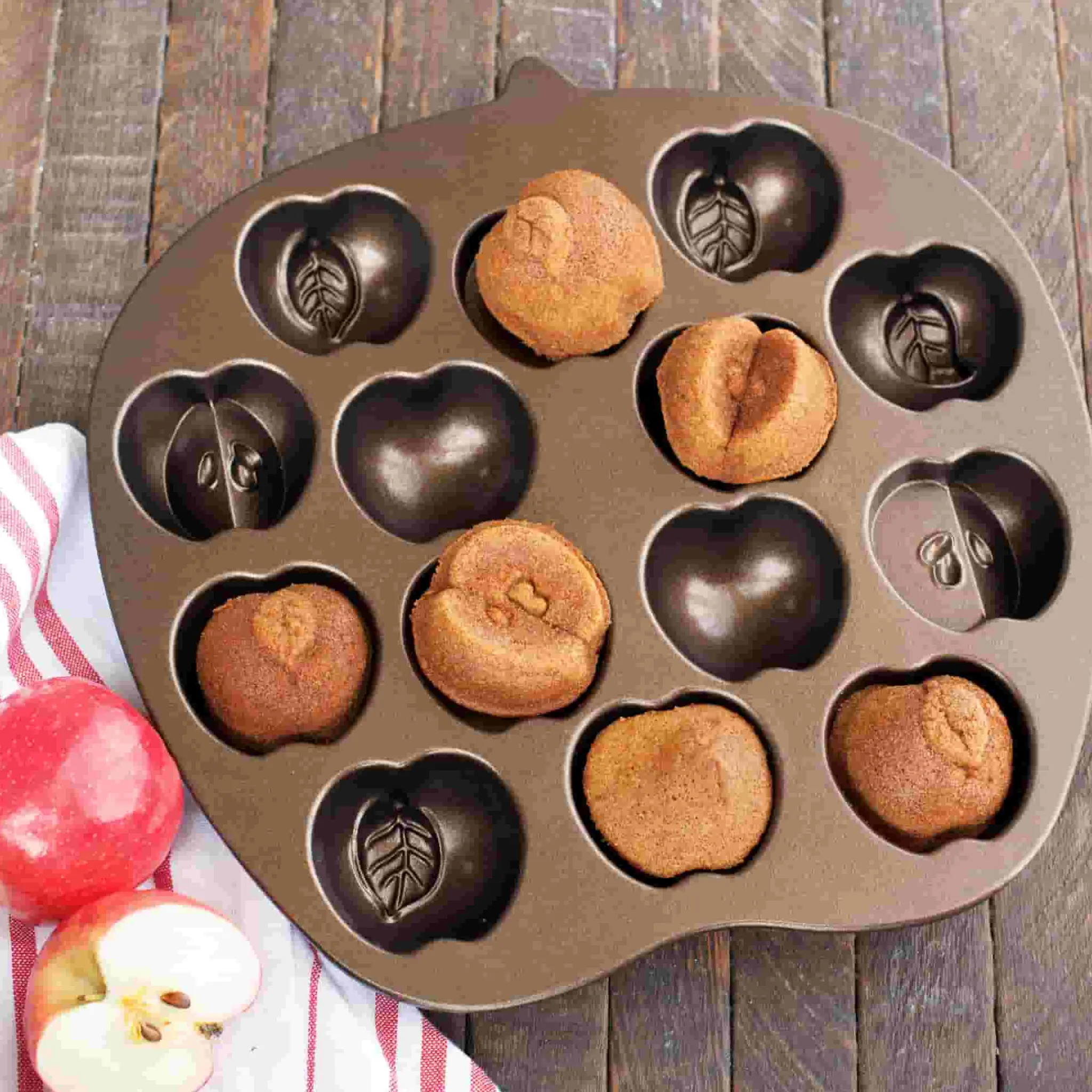 Nordic Ware Nordicware Apple Slice Cakelet Pan, 709ml Best