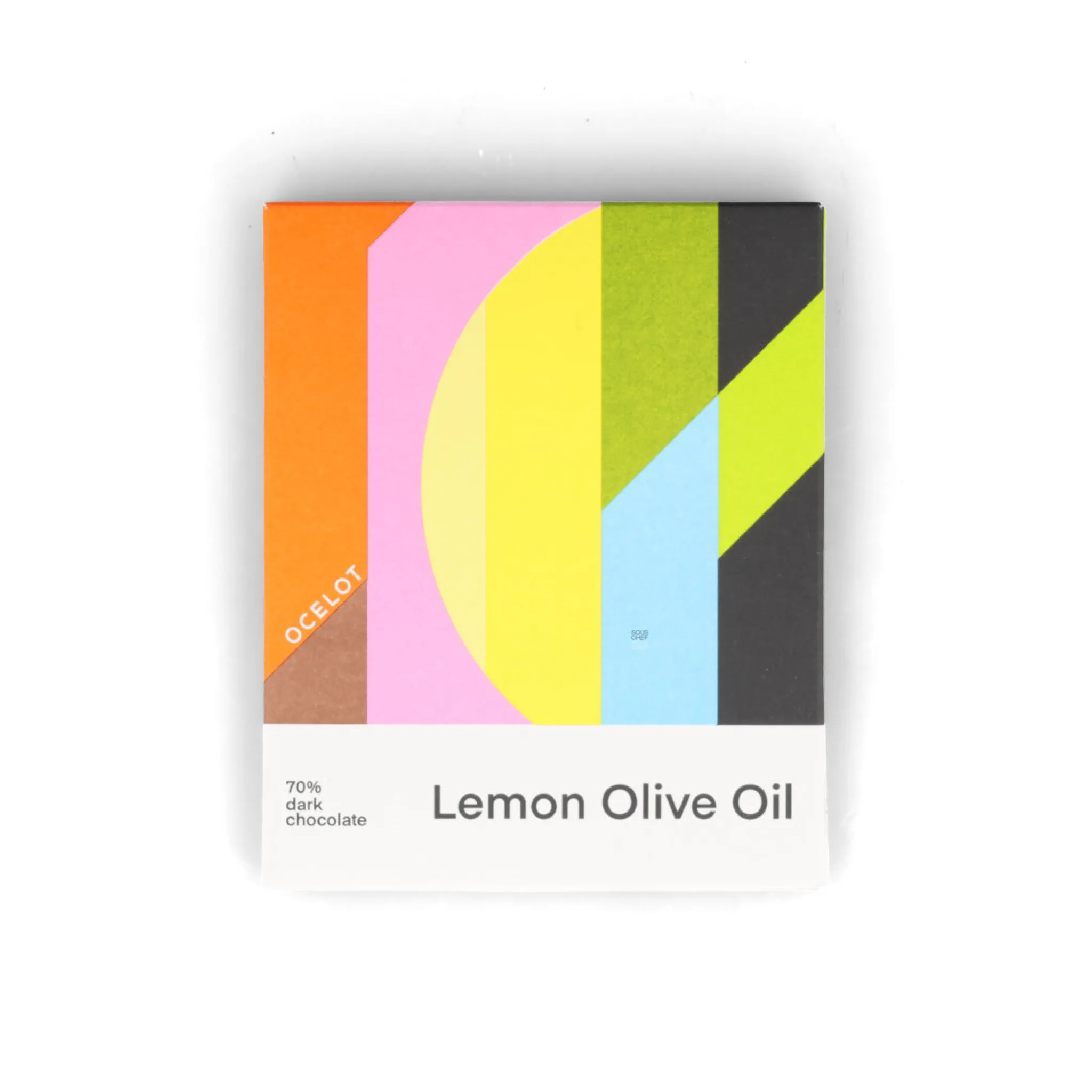 Ocelot Organic Dark Chocolate & Lemon Olive Oil Chocolate Bar, 70g Sale