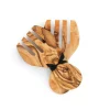 Naturally Med Olive Wood Salad Hands Set, 20cm New
