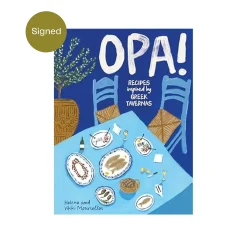 Thames and Hudson Opa! By Helena Moursellas & Vikkk Moursellas, Signed Copy New