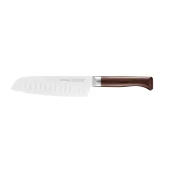 Opinel Les Forges Scalloped Santoku Knife, 17cm New