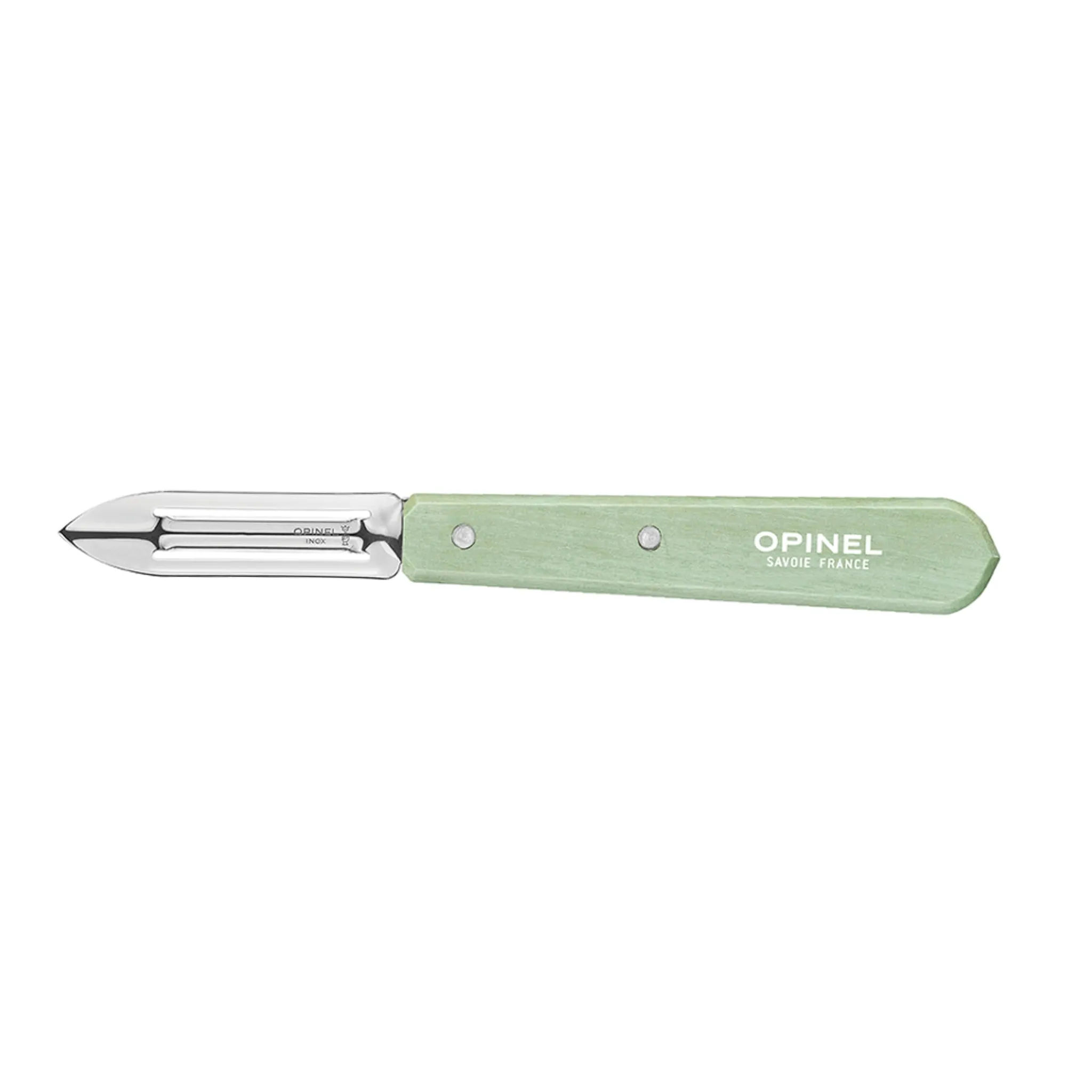 Opinel No 115 Sage Beechwood Handle Peeler, 6cm Discount