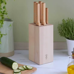 Opinel Parallele 5 Piece Knife Block Set