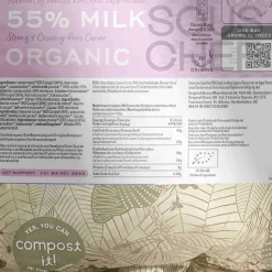 Original Beans 55% Femmes de Virunga Dark Milk Couverture Chocolate, 2kg New