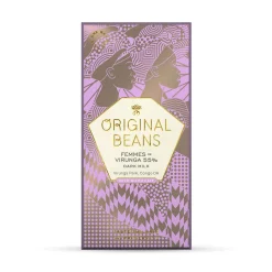 Original Beans 55% Femmes de Virunga Dark Milk Chocolate Bar, 70g Best