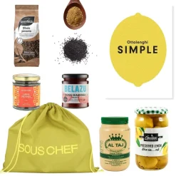 Sous Chef Kit Ottolenghi Simple Cookbook & Ingredients Set New
