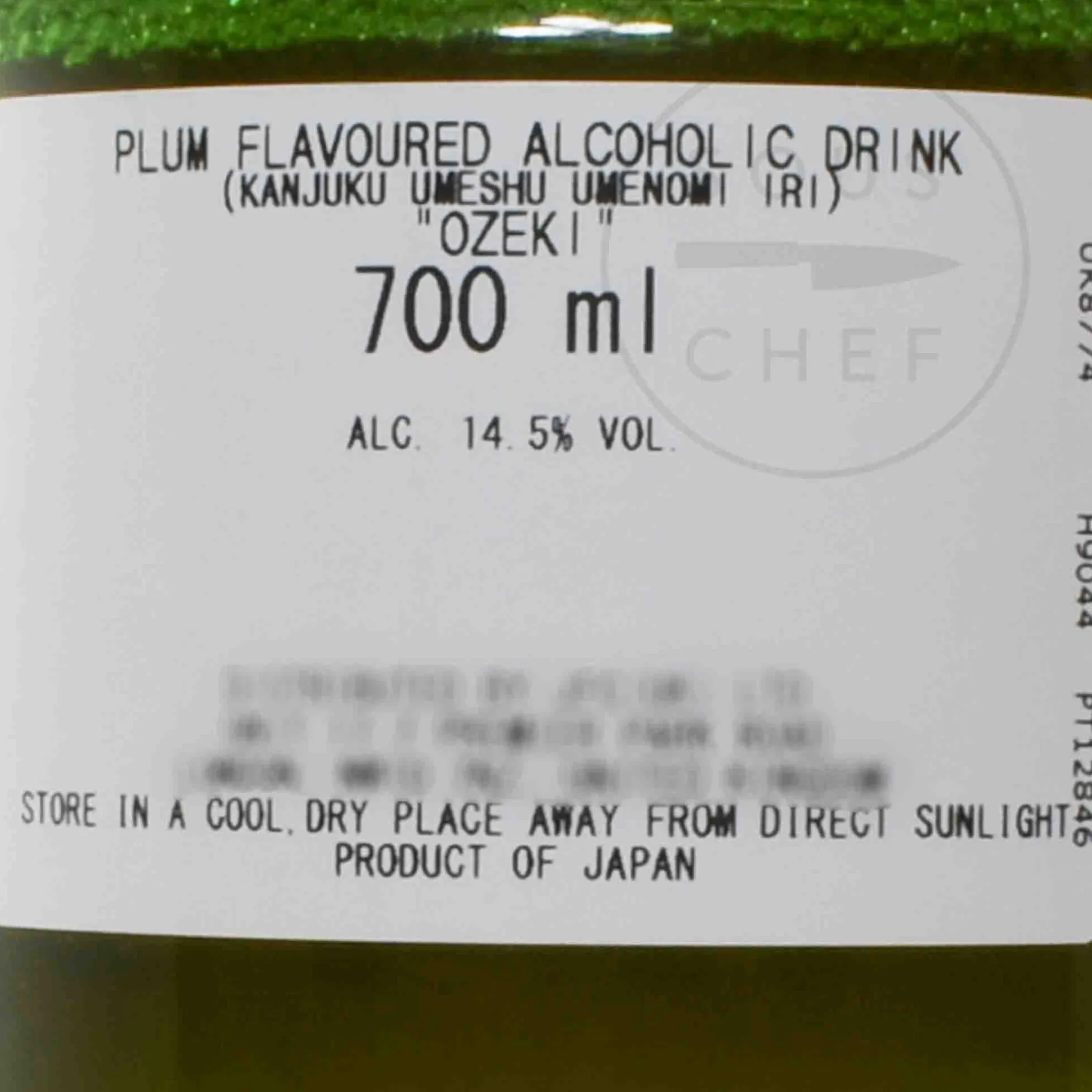 Ozeki Kanjyuku Umeshu With Plum, 700ml Hot