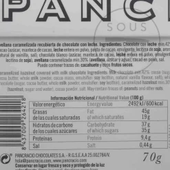 Pancracio Caramelised Hazelnuts, 70g Discount