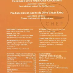 Perello Classic Olive Oil Reganas Crackers, 150g Discount