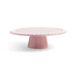 &Klevering Pink Cake Stand, 26cm Best