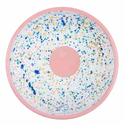 Kapka Enamel Pink Dot Enamel Salad Bowl Best