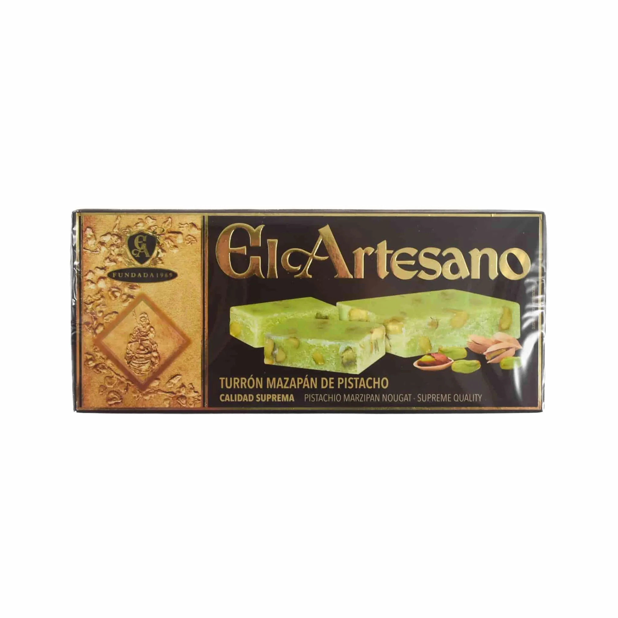 Don Gastronom Pistachio & Marzipan Turron, 200g Hot