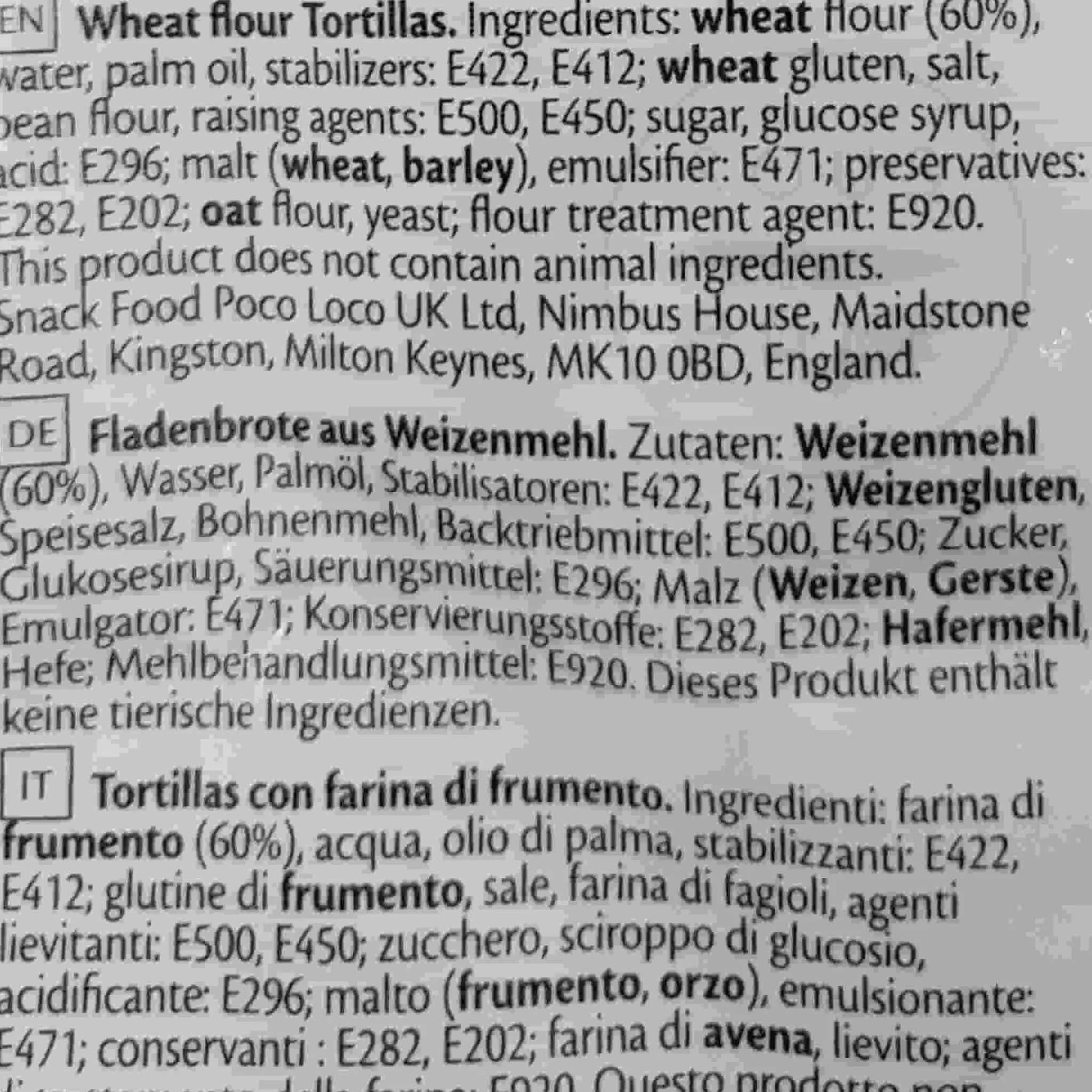 Mex Grocer Poco Loco Flour Tortillas, 10" Discount