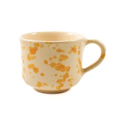 Puglia Handmade Puglia Dark Yellow Splatter Mug Online