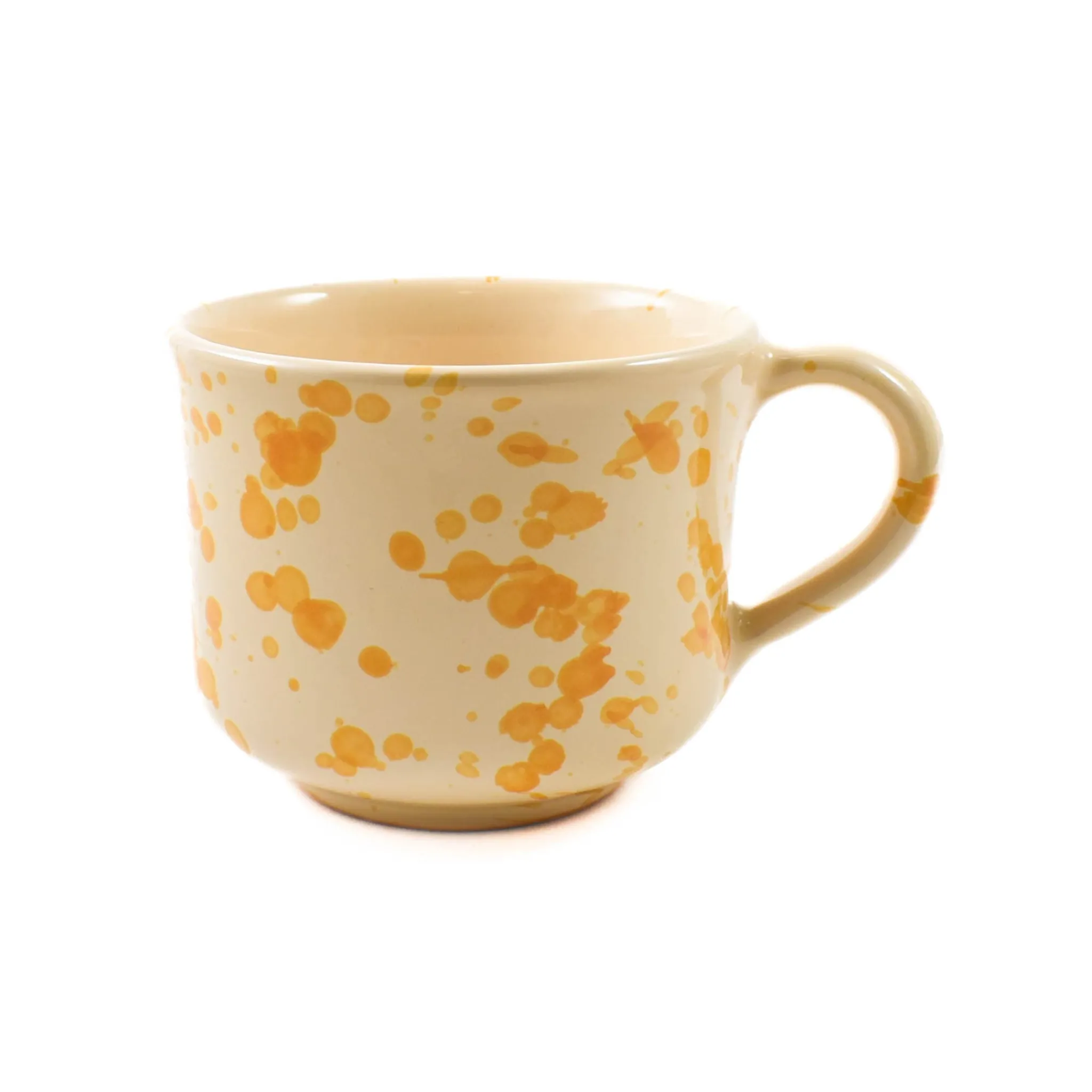 Puglia Handmade Puglia Dark Yellow Splatter Mug Online