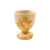 Puglia Handmade Puglia Dark Yellow Splatter Egg Cup Discount
