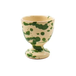 Puglia Handmade Puglia Green Splatter Egg Cup Online