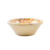 Puglia Handmade Puglia Lilac and Yellow Splatter Bowl, 12cm Discount