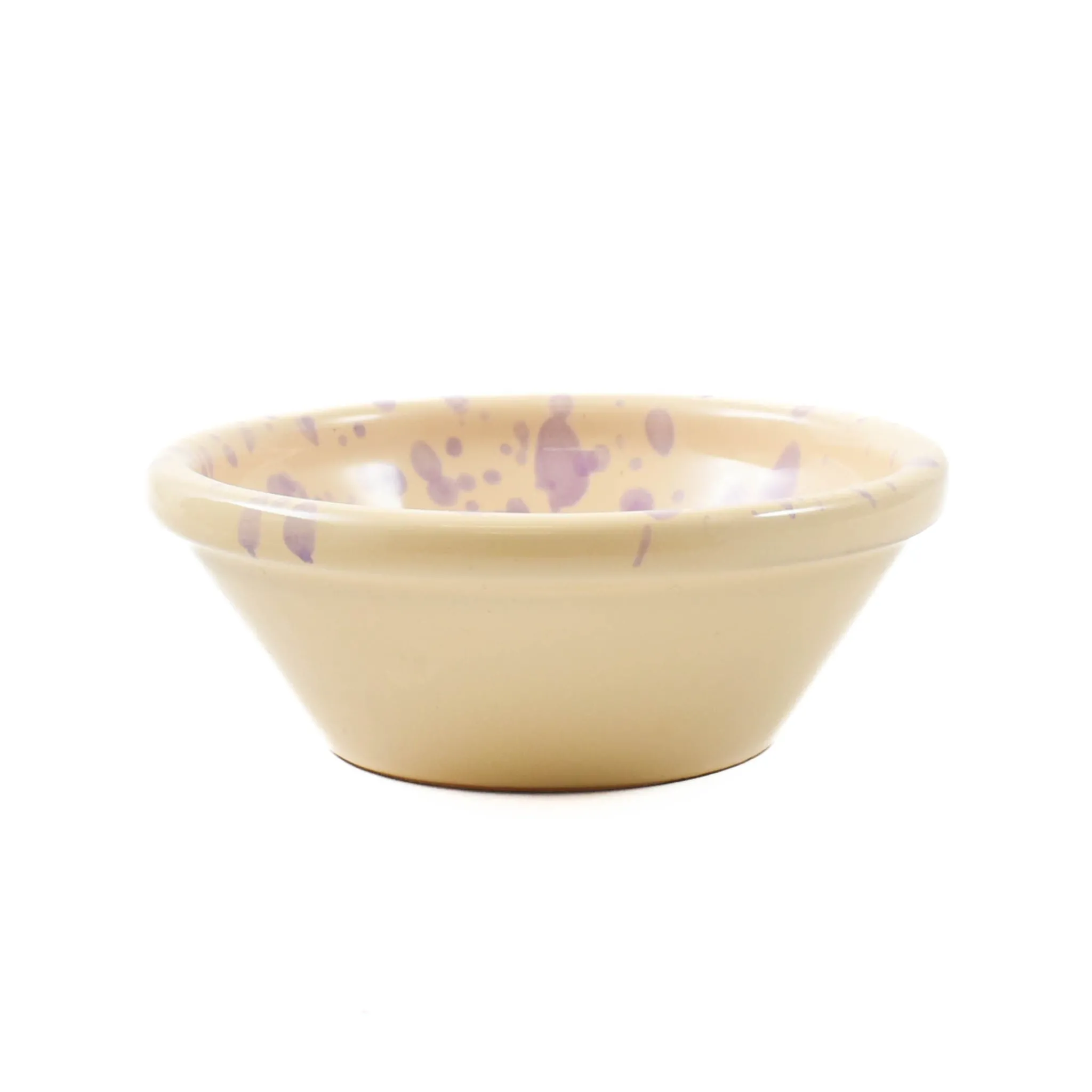 Puglia Handmade Puglia Lilac Splatter Bowl, 12cm Outlet