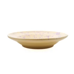 Puglia Handmade Puglia Lilac Splatter Pasta Bowl, 29cm Outlet