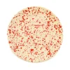 Puglia Handmade Puglia Red Splatter Dinner Plate, 27cm New