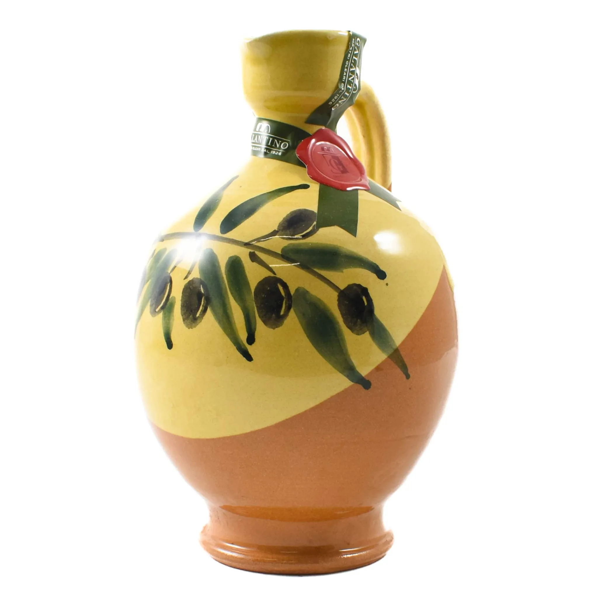 Galantino Puglian Extra Virgin Olive Oil in Brown Amphora Bottle, 500ml Discount