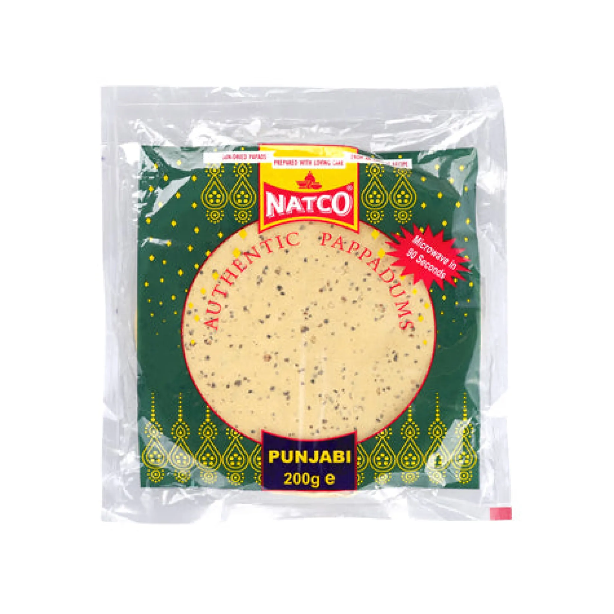 Natco Punjabi Poppadoms, 200g Outlet