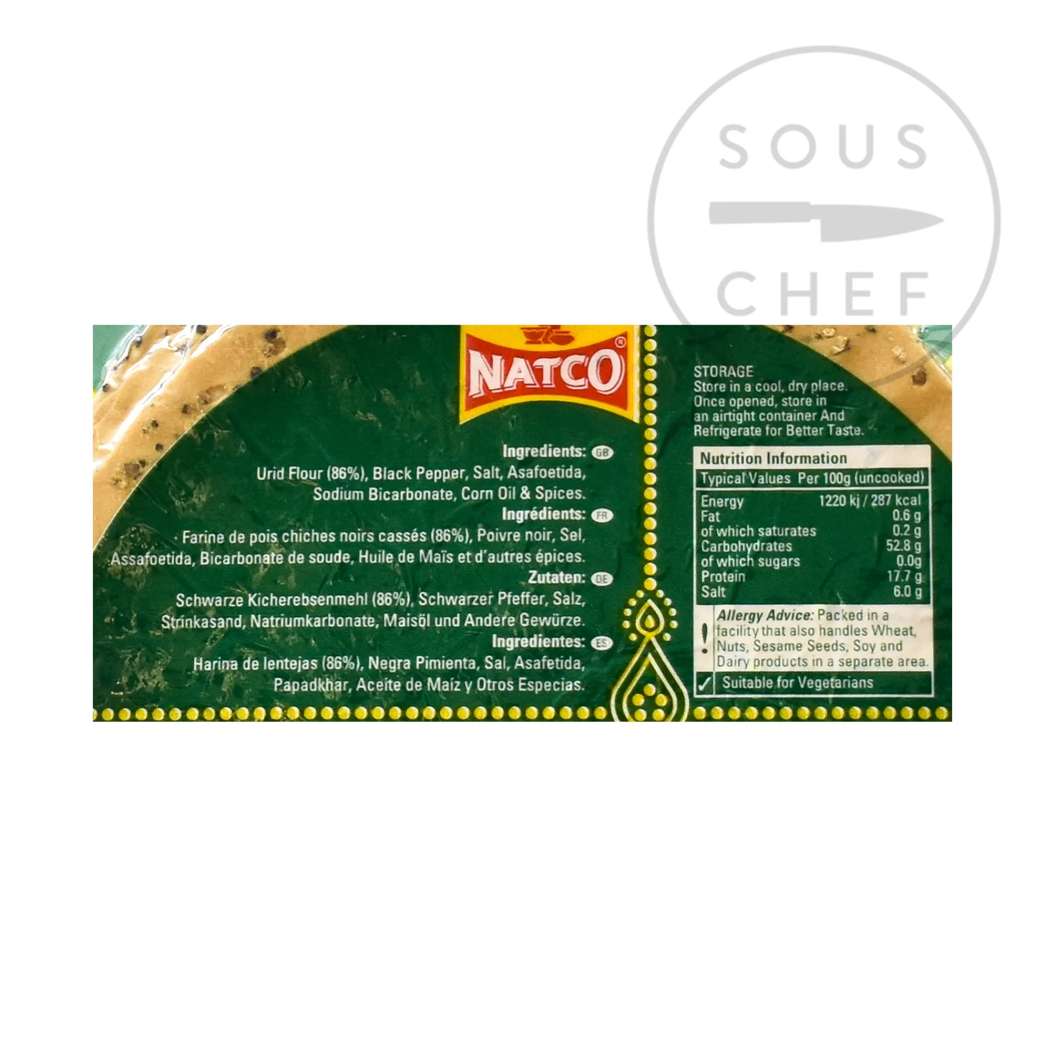 Natco Punjabi Poppadoms, 200g Outlet