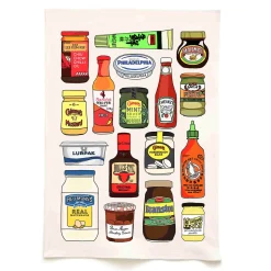 Quite Nice Clothing Condiments Organic Cotton Tea Towel Sale