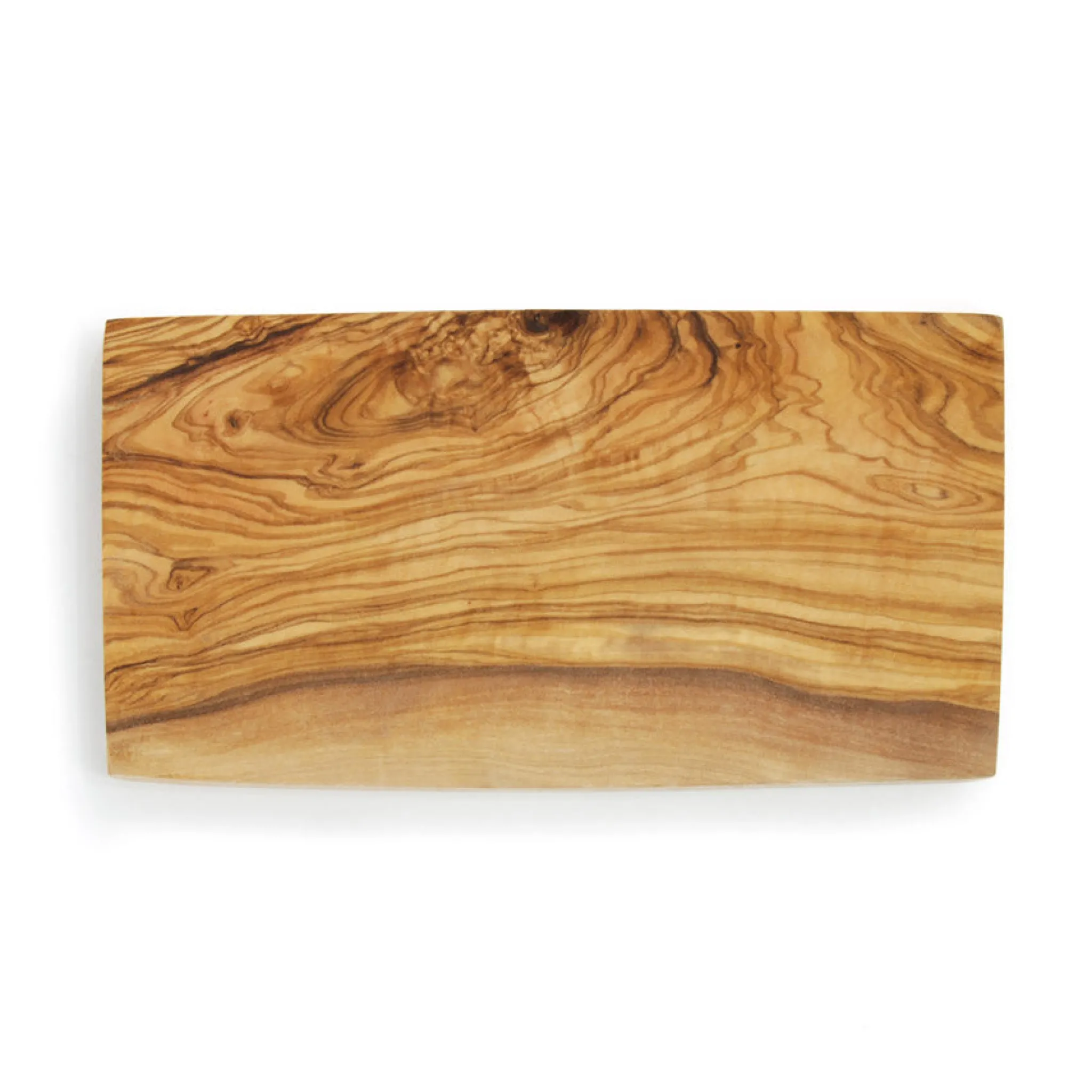 Naturally Med Rectangle Olive Wood Board, 30cm x 15cm Sale