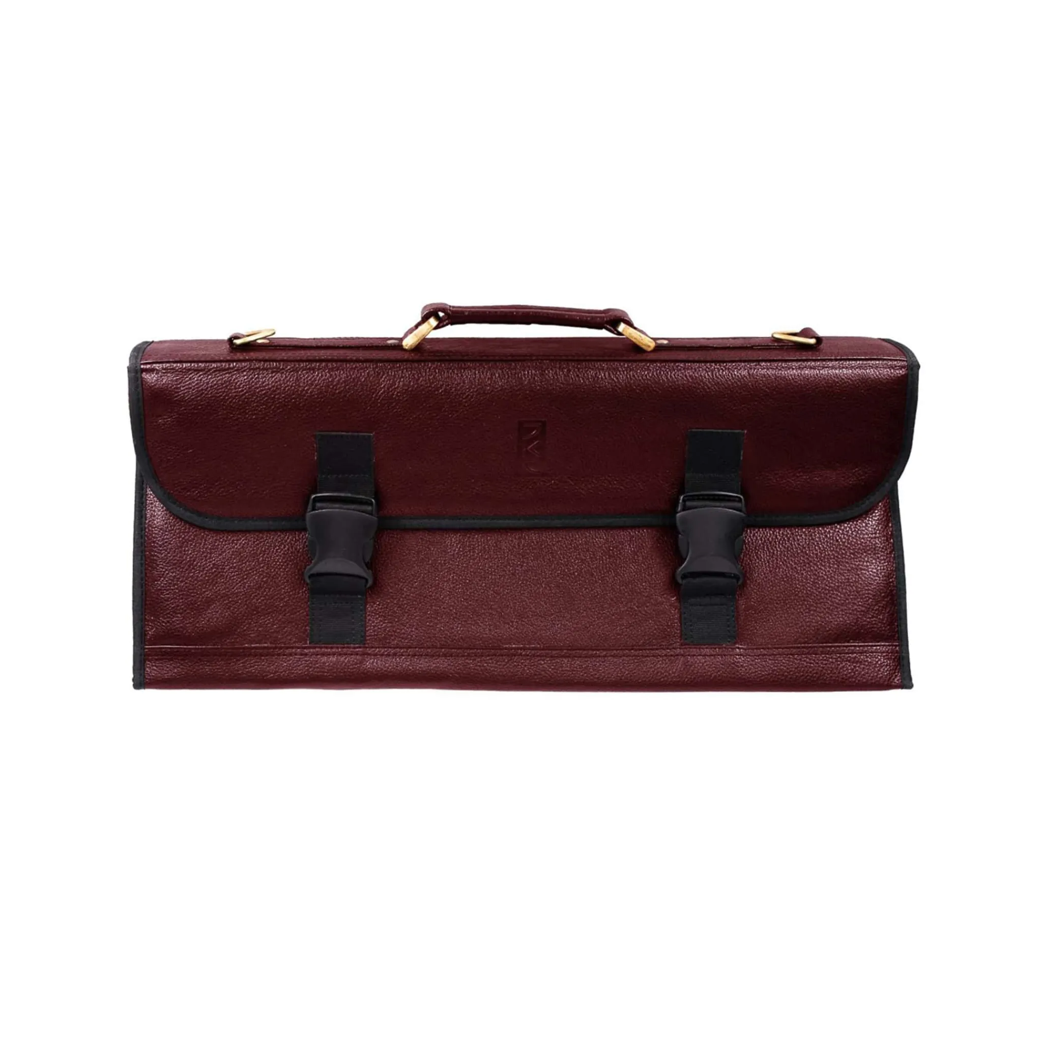 JKC Red Buffalo Leather Knife Bag, 11 Slots Sale