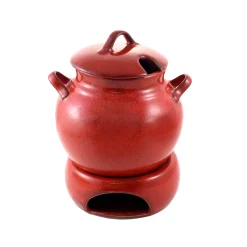Ceramica Nicola Red Glogg Warmer, 1.5 Litre Hot