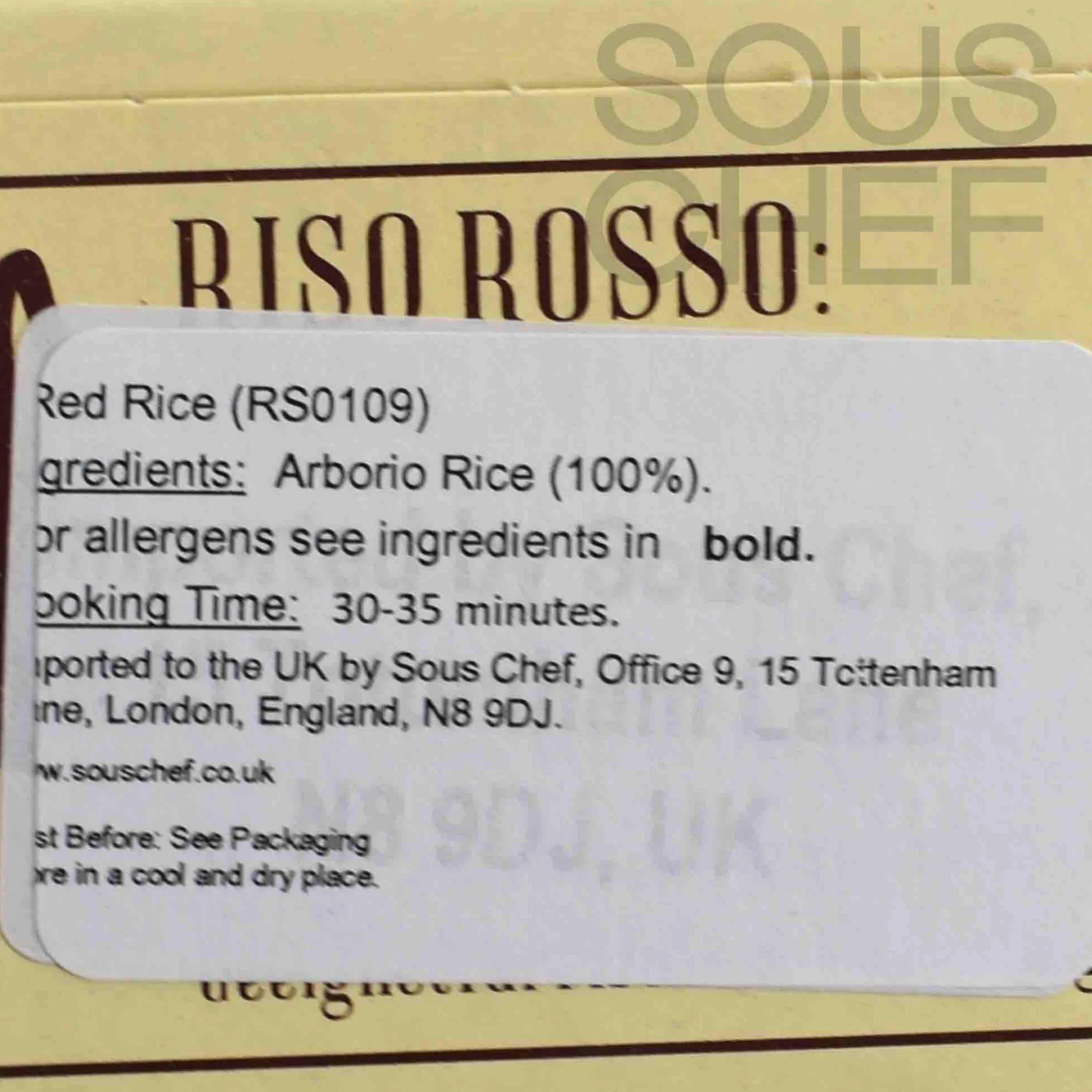 Riseria Campanini Red Rice, 500g Online