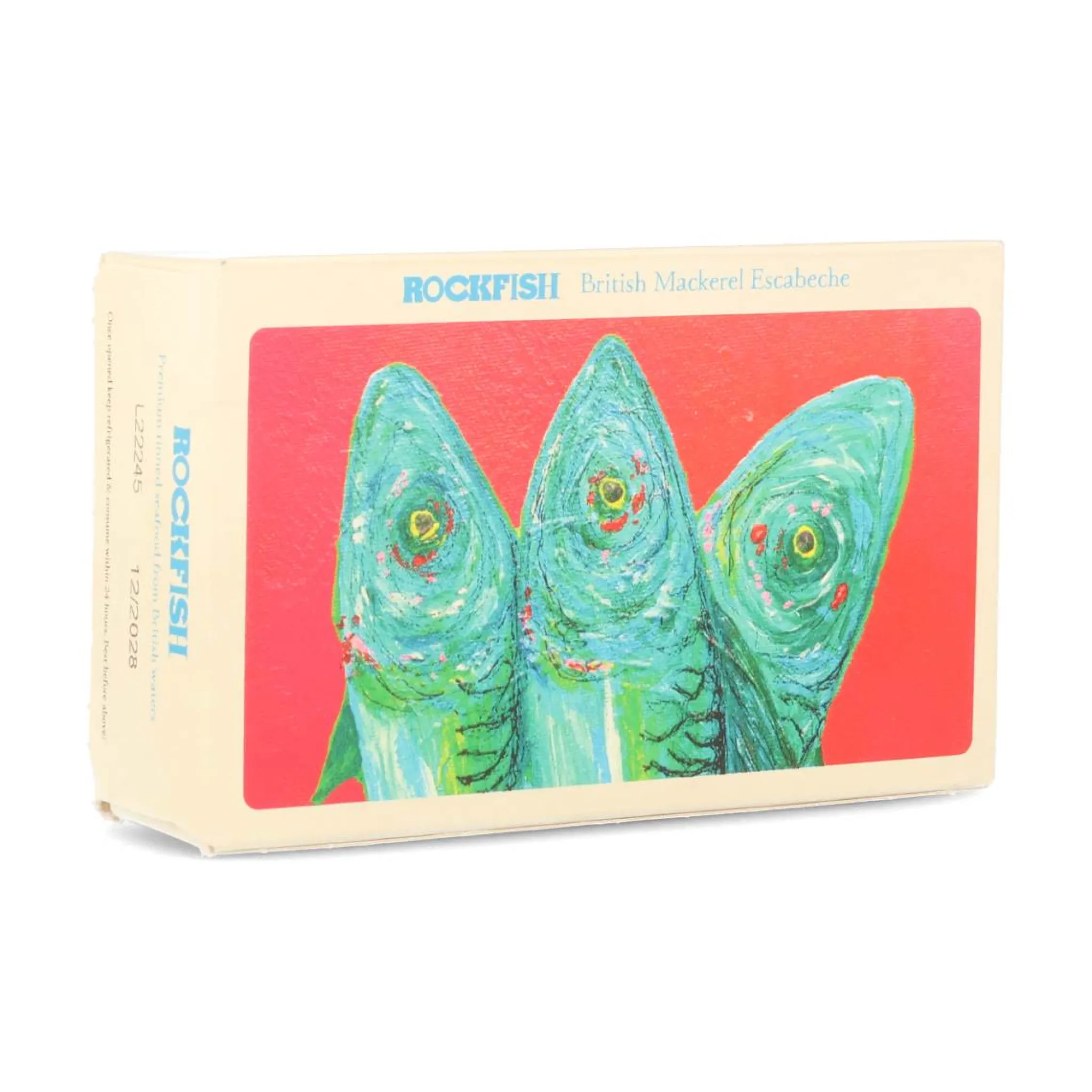 Rockfish Tinned British Mackerel Escabeche, 120g Sale