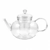 Trendglas Round Glass Teapot & Strainer 1.2 litres Discount