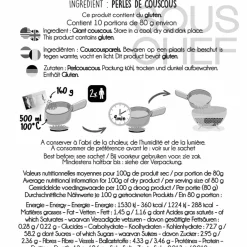 Sabarot Giant Couscous Pearls, 800g Discount