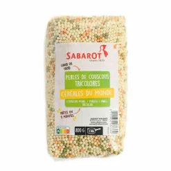 Sabarot Tricolor Couscous Pearls, 800g Best