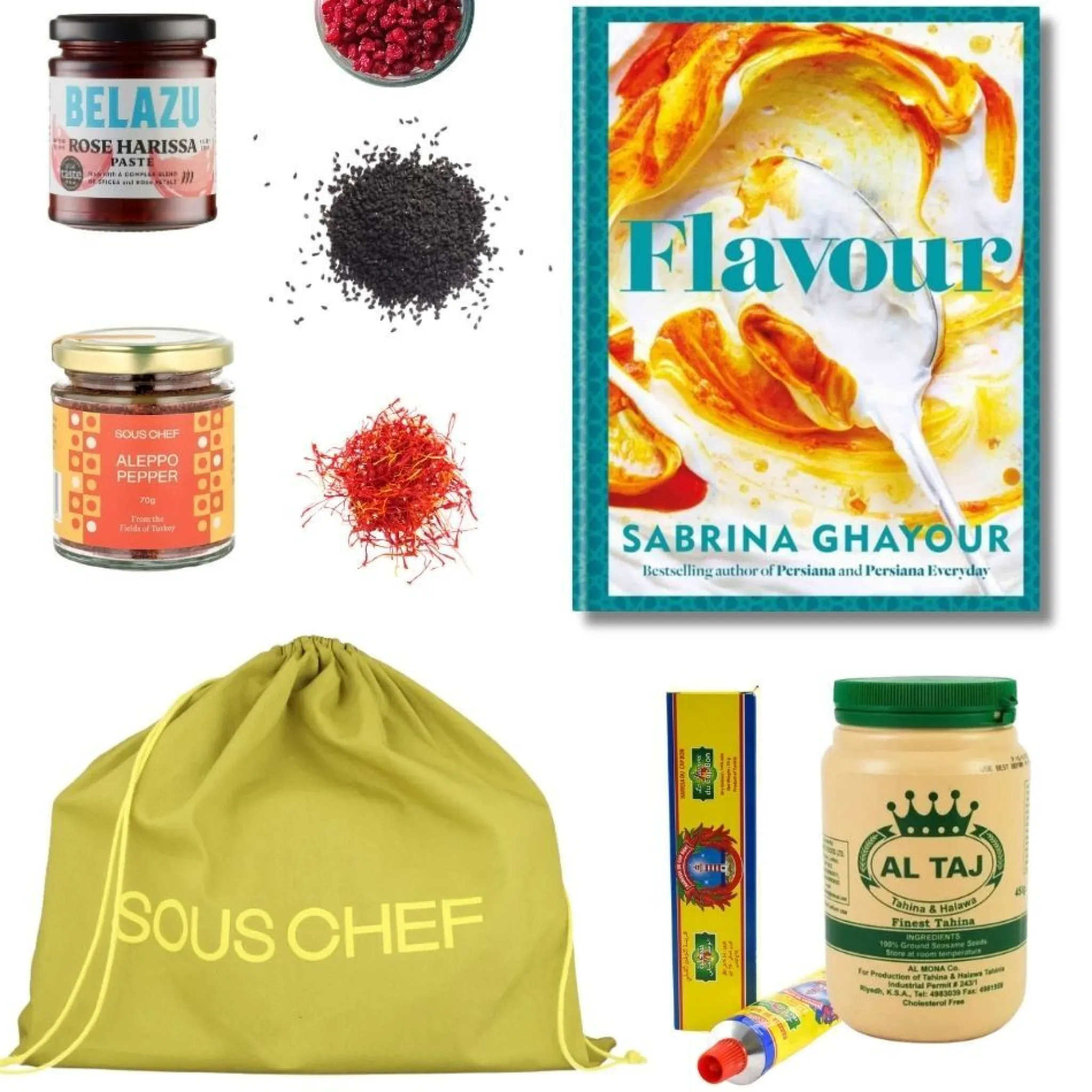 Sous Chef Sabrina Ghayour Flavour Cookbook & Ingredients Set Clearance