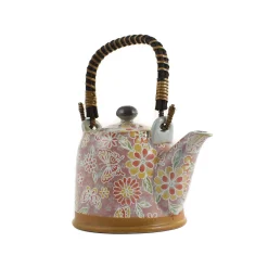 Kiji Stoneware & Ceramics Saku Pink Japanese Teapot Online