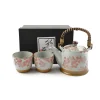 Kiji Stoneware & Ceramics Sakura Blossom Tea Set For Two Best