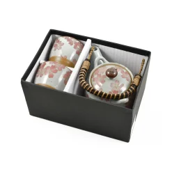 Kiji Stoneware & Ceramics Sakura Blossom Tea Set For Two Best
